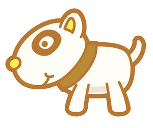 Adorable Baby Animal Cartoon - Spot Puppy Dog Vinyl Decal Sticker