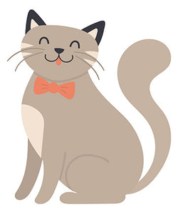 Adorable Cute Playful Kitty Cat House Pet Cartoon #8 Vinyl Decal Sticker