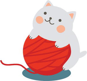 Adorable Precious Cute Kawaii Kitty Cat Cartoon #1 Vinyl Decal Sticker