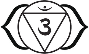 Cool Peaceful Zen Yogi Yoga Element - (6) Third Eye Vinyl Sticker
