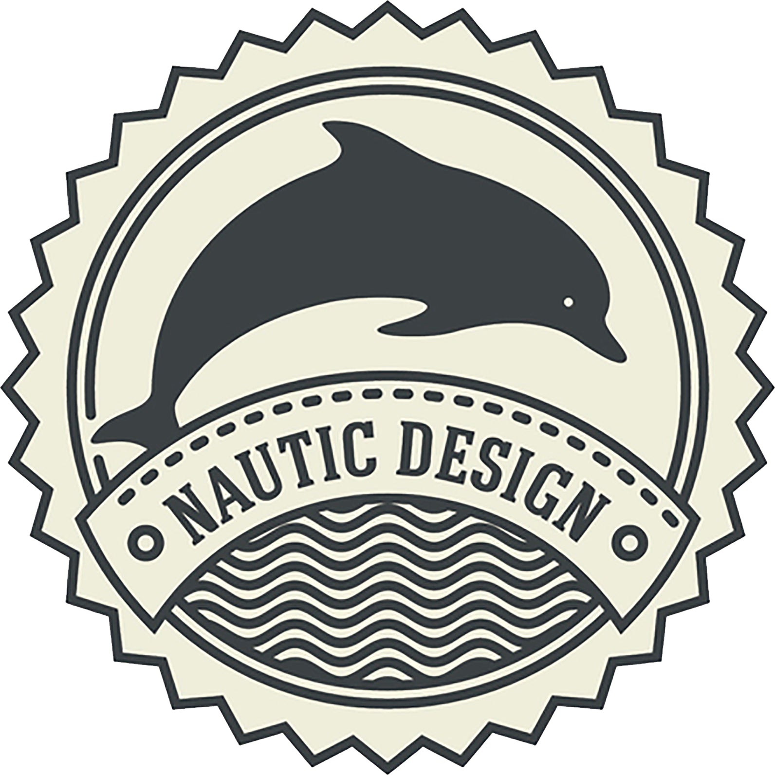 Cool Simple Nautical Maritime Lighthouse Cartoon Logo Icon #9 Vinyl Sticker