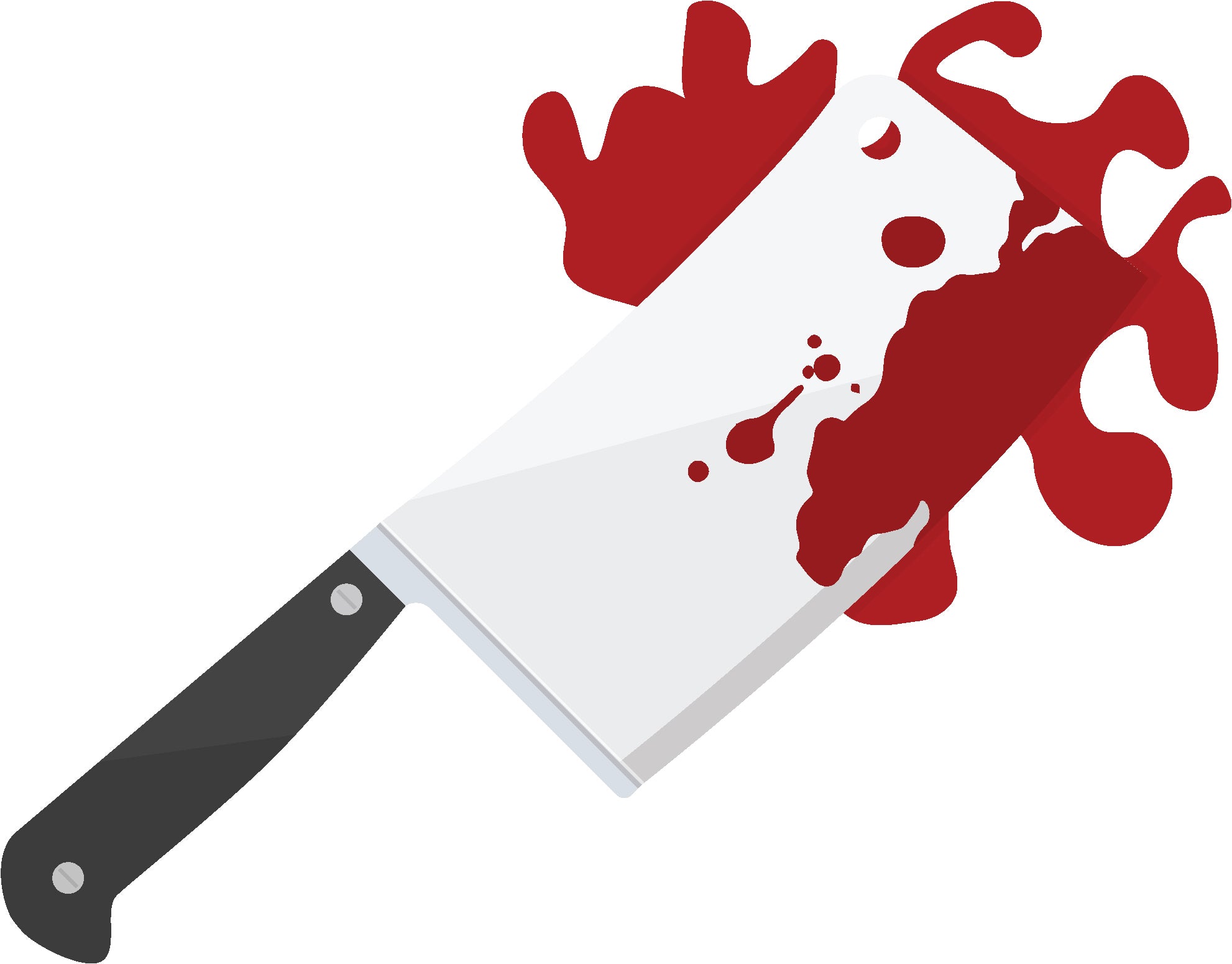 Creepy Bloody Murder Knife Cartoon #3 Vinyl Decal Sticker