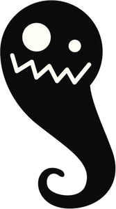 Creepy Silly Kid Monster Silhouette #7 Vinyl Decal Sticker