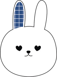 Cute Pretty Kawaii Bunny Rabbit Drawing Cartoon #7 Vinyl Decal Sticker