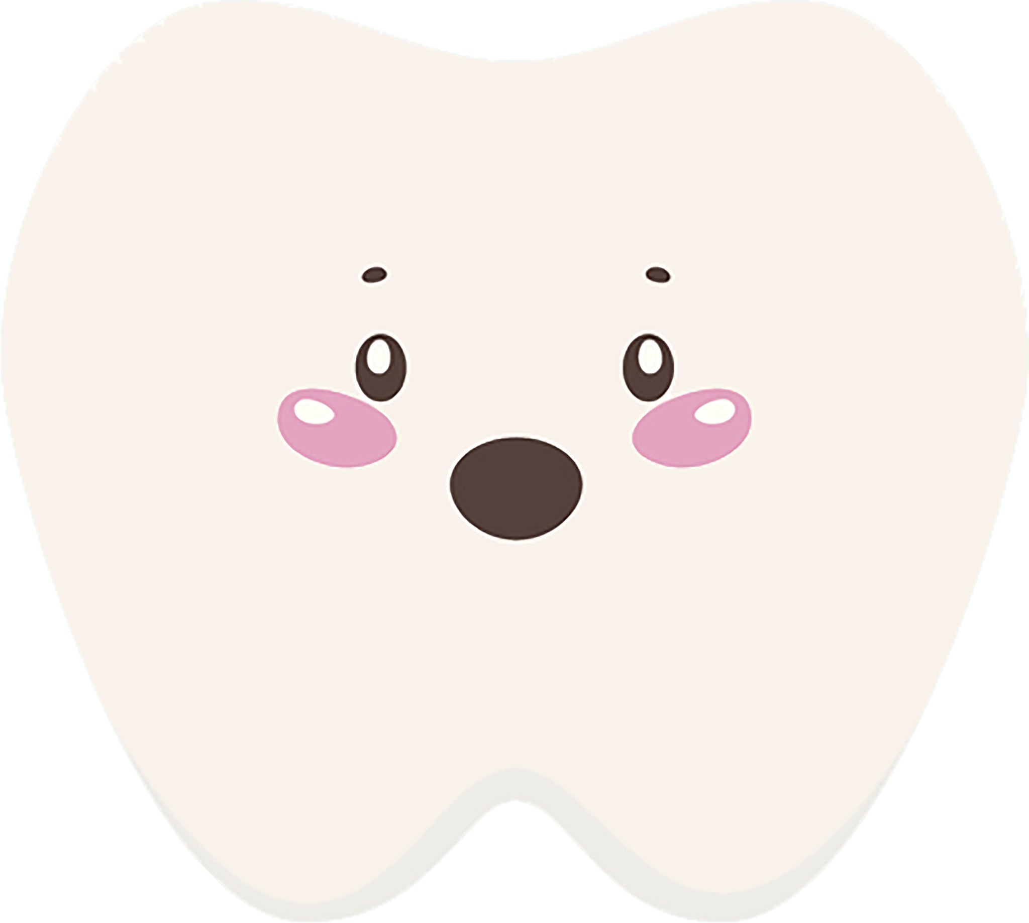 Cute Silly Kawaii Tooth Teeth Cartoon Emoji #3 Vinyl Decal Sticker