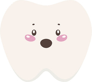 Cute Silly Kawaii Tooth Teeth Cartoon Emoji #3 Vinyl Decal Sticker