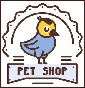 Cute Veterinary Clinic Pet Shop Cartoon Logo Icon #16 Vinyl Decal Sticker