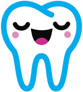 Dentist Dental Care Tooth Teeth Emoji #10 Vinyl Decal Sticker