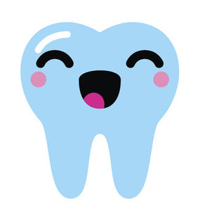 Dentist Dental Care Tooth Teeth Emoji #2 Vinyl Decal Sticker