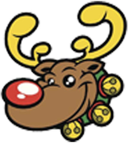 Holiday Christmas Rudolph the Red Nosed Reindeer Cartoon Vinyl Decal Sticker