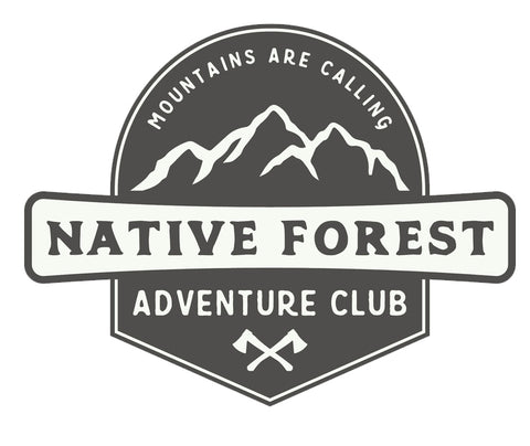 Native Forest Adventure Camp Icon Badge Patch #1 Vinyl Decal Sticker