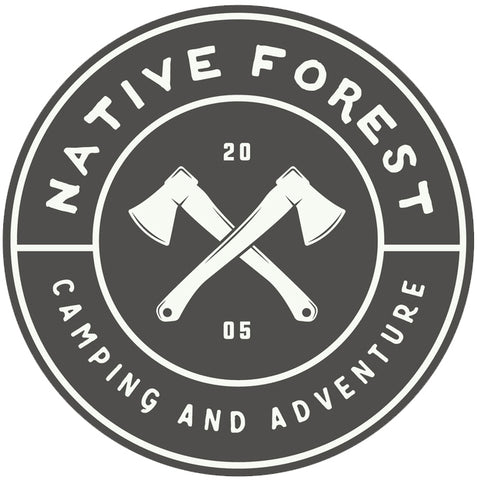 Native Forest Adventure Camp Icon Badge Patch #3 Vinyl Decal Sticker