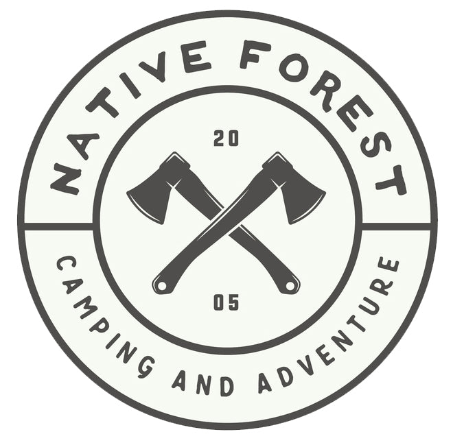 Native Forest Adventure Camp Icon Badge Patch #4 Vinyl Decal Sticker