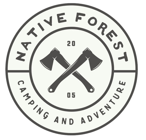 Native Forest Adventure Camp Icon Badge Patch #4 Vinyl Decal Sticker