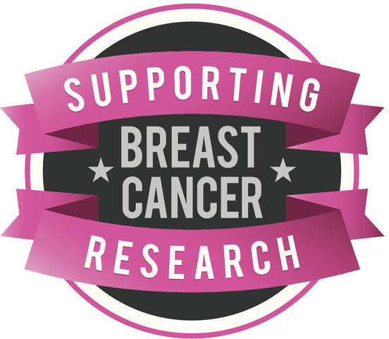 Pink Breast Cancer Icon - Supporting Cancer Research Vinyl Decal Sticker
