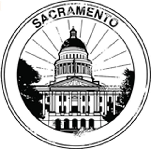 Vintage California City Tourist Souvenir Stamp Logo Cartoon Art Vinyl Decal Sticker