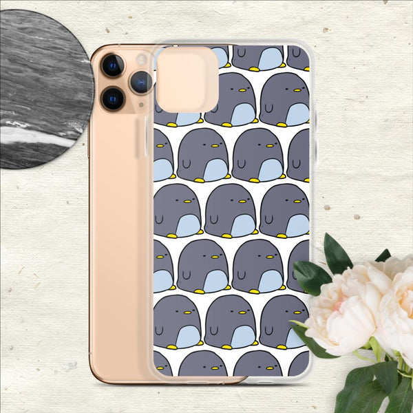 Simple Cute Kawaii Nursery Animal Cartoon - Penguin iPhone Case